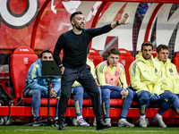 AFC Ajax Amsterdam trainer Francesco Fariolo is present during the match between Twente and Ajax at the Grolsch Veste stadium for the Dutch...