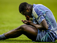 AFC Ajax Amsterdam forward Brian Brobbey plays in a match that ends with a final result of 2-2 during the game between Twente and Ajax at th...