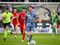 AFC Ajax Amsterdam forward Steven Berghuis plays in a match that ends with a final result of 2-2 against Twente at the Grolsch Veste stadium...