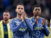 AFC Ajax Amsterdam midfielder Branco van den Boomen plays during the match between Twente and Ajax at the Grolsch Veste stadium for the Dutc...