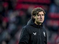 FC Twente forward Ricky van Wolfswinkel results in a 2-2 draw during the match between Twente and Ajax at the Grolsch Veste stadium for the...