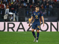 Stephan El Shaarawy of A.S. Roma celebrates after scoring the goal to make it 2-3 during the 12th day of the Serie A Championship between A....