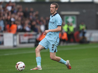 Daniel Dodds of Hartlepool United participates in the Vanarama National League match between York City and Hartlepool United at LNER Communi...