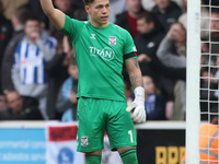 Harrison Male of York City plays during the Vanarama National League match between York City and Hartlepool United at LNER Community Stadium...