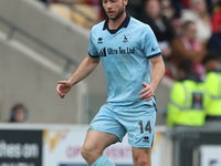 Nathan Sheron of Hartlepool United participates in the Vanarama National League match between York City and Hartlepool United at LNER Commun...