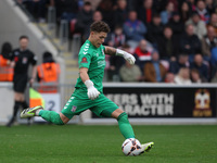 Harrison Male of York City plays during the Vanarama National League match between York City and Hartlepool United at LNER Community Stadium...