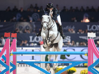 Peder Fredricson rides Catch me Not S during the CSI5*-W Longines FEI Jumping World Cup 2024 Grand Prix presented by KASK at Pala Fimauto in...