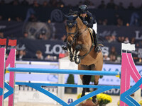 Edwina Tops-Alexander rides Fellow Castlefield during the CSI5*-W Longines FEI Jumping World Cup 2024 Grand Prix presented by KASK, at Pala...