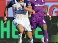 Abdou Harroui of Hellas Verona FC controls the ball during  the Italian Serie A football match between ACF Fiorentina and Hellas Verona FC ,...