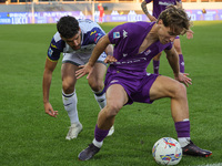 Edoardo Bove of ACF Fiorentina controls the ball during the Italian Serie A football match between ACF Fiorentina and Hellas Verona FC ,on N...