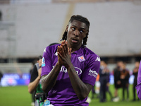 Moise Kean of ACF Fiorentina during the Italian Serie A football match between ACF Fiorentina and Hellas Verona FC ,on November 10 , 2024 at...