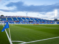 A general view of the stadium before the La Liga EA Sports 2024/25 football match between Getafe CF and Girona FC at Estadio Coliseum in Get...