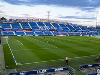 A general view of the stadium before the La Liga EA Sports 2024/25 football match between Getafe CF and Girona FC at Estadio Coliseum in Get...