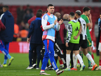 Morato of Nottingham Forest looks dejected after a defeat during the Premier League match between Nottingham Forest and Newcastle United at...