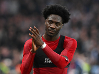 Ola Aina of Nottingham Forest looks dejected after a defeat during the Premier League match between Nottingham Forest and Newcastle United a...