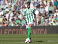 Natan Bernardo de Souza of Real Betis controls the ball during the La Liga EA Sport match between Real Betis and RC Celta de Vigo at Benito...