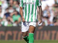 Natan Bernardo de Souza of Real Betis controls the ball during the La Liga EA Sport match between Real Betis and RC Celta de Vigo at Benito...