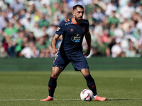 Borja Iglesias of RC Celta de Vigo controls the ball during the La Liga EA Sport match between Real Betis and RC Celta de Vigo at Benito Vil...