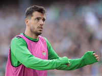 Giovani Lo Celso of Real Betis participates in the La Liga EA Sport match between Real Betis and RC Celta de Vigo at Benito Villamarin in Se...