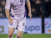 Daley Blind of Girona FC is in action with the ball during the La Liga EA Sports 2024/25 football match between Getafe CF and Girona FC at E...