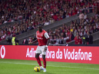 Armindo Tue Na Bangna 'Bruma' of SC Braga is in action during the Liga Portugal Betclic match between SC Braga and Sporting CP at Estadio Mu...