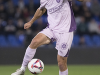 Silvi Clua of Girona participates in the La Liga 2024/25 match between Getafe and Girona at Coliseum Stadium in Madrid, Spain, on November 1...