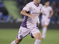 Miguel Gutierrez of Girona is in action during the La Liga 2024/25 match between Getafe and Girona at Coliseum Stadium in Madrid, Spain, on...