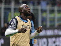 Romelu Lukaku participates in the Serie A 2024-2025 match between Inter and Napoli in Milano, Italy, on November 10, 2024. (