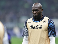 Romelu Lukaku participates in the Serie A 2024-2025 match between Inter and Napoli in Milano, Italy, on November 10, 2024. (