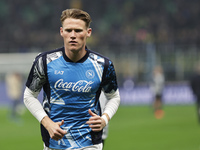 Scott McTominay participates in the Serie A 2024-2025 match between Inter and Napoli in Milano, Italy, on November 10, 2024. (