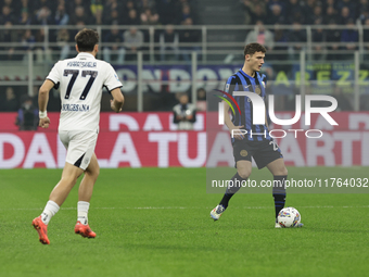 Benjamin Pavard participates in the Serie A 2024-2025 match between Inter and Napoli in Milano, Italy, on November 10, 2024. (