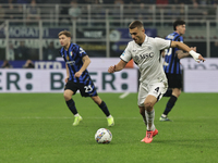 Alessandro Buongiorno participates in the Serie A 2024-2025 match between Inter and Napoli in Milano, Italy, on November 10, 2024. (