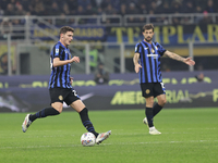 Benjamin Pavard participates in the Serie A 2024-2025 match between Inter and Napoli in Milano, Italy, on November 10, 2024. (