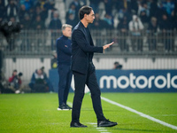 The head coach Alessandro Nesta (AC Monza) is present during the Italian championship Serie A football match between AC Monza and SS Lazio i...