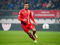 Armando Izzo (AC Monza) participates in the Italian championship Serie A football match between AC Monza and SS Lazio at U-Power Stadium in...