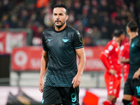 Pedro (SS Lazio) participates in the Italian championship Serie A football match between AC Monza and SS Lazio in Monza, Italy, on November...