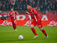 Georgios Kyriakopoulos (AC Monza) participates in the Italian championship Serie A football match between AC Monza and SS Lazio at U-Power S...