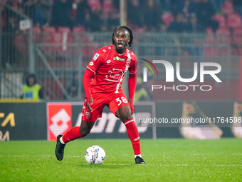 Warren Bondo (AC Monza) participates in the Italian championship Serie A football match between AC Monza and SS Lazio at U-Power Stadium in...