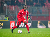 Warren Bondo (AC Monza) participates in the Italian championship Serie A football match between AC Monza and SS Lazio at U-Power Stadium in...