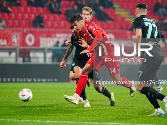 Daniel Maldini (AC Monza) participates in the Italian championship Serie A football match between AC Monza and SS Lazio in Monza, Italy, on...