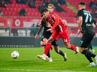 Daniel Maldini (AC Monza) participates in the Italian championship Serie A football match between AC Monza and SS Lazio in Monza, Italy, on...