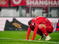 Daniel Maldini (AC Monza) disappoints during the Italian championship Serie A football match between AC Monza and SS Lazio in Monza, Italy,...