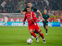 Gianluca Caprari (AC Monza) participates in the Italian championship Serie A football match between AC Monza and SS Lazio at U-Power Stadium...