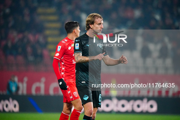 Nicolo' Rovella (SS Lazio) participates in the Italian championship Serie A football match between AC Monza and SS Lazio at U-Power Stadium...