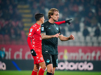 Nicolo' Rovella (SS Lazio) participates in the Italian championship Serie A football match between AC Monza and SS Lazio at U-Power Stadium...