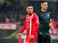 Gianluca Caprari (AC Monza) participates in the Italian championship Serie A football match between AC Monza and SS Lazio at U-Power Stadium...