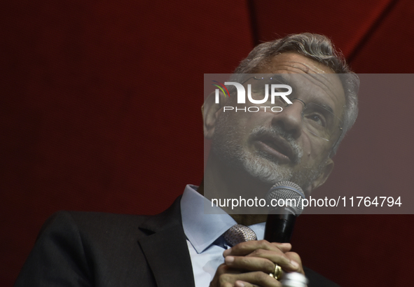 India's external affairs minister Subrahmanyam Jaishankar speaks during an event in Mumbai, India, on November 10, 2024. 