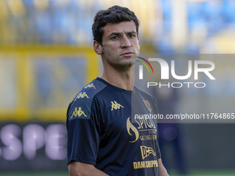 Luca Vignali of Spezia Calcio during the Serie B match between SS Juve Stabia and Spezia Calcio at Stadio Romeo Menti Castellammare Di Stabi...