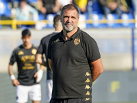 Luca D'Angelo Head Coach of Spezia Calcio during the Serie B match between SS Juve Stabia and Spezia Calcio at Stadio Romeo Menti Castellamm...