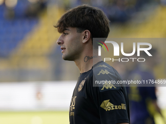 Mattia Benvenuto of Spezia Calcio during the Serie B match between SS Juve Stabia and Spezia Calcio at Stadio Romeo Menti Castellammare Di S...